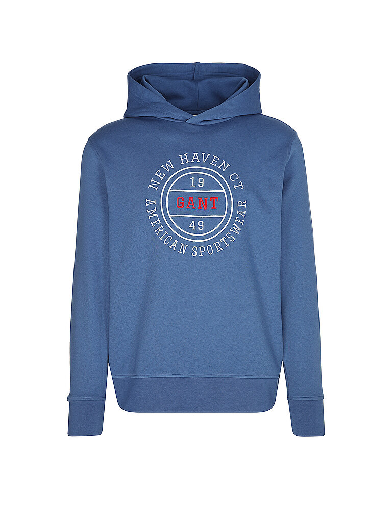 GANT Kapuzensweater - Hoodie GRAPHIC blau | L Image