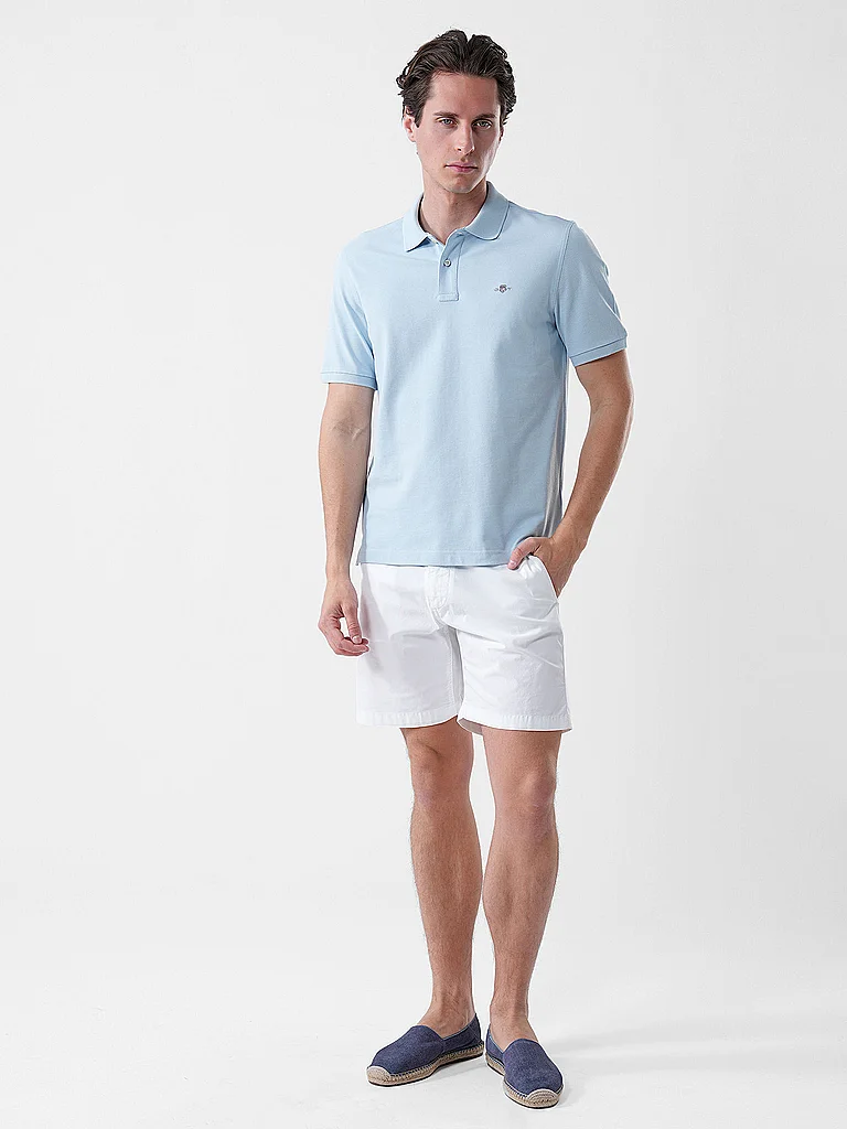 Gant Polo Shirt Light Blue XXL 8