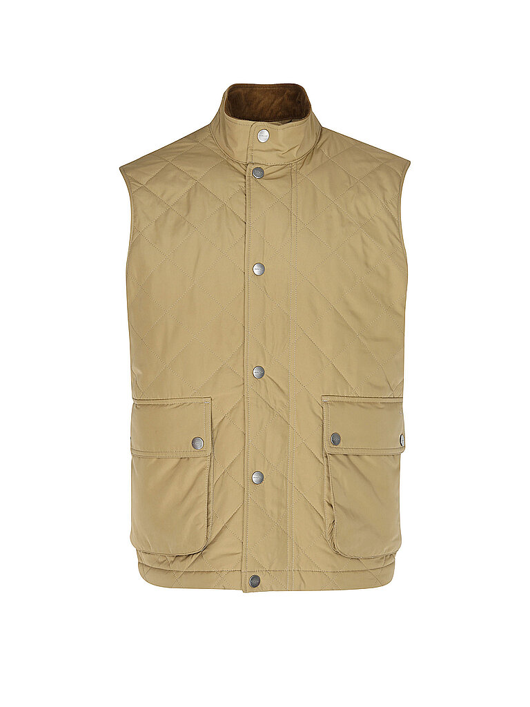 GANT Steppgilet  camel | S