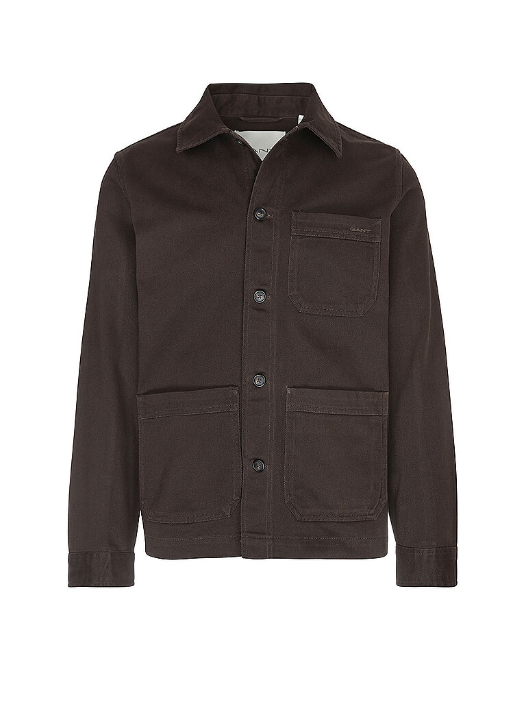GANT Overshirt  braun | L