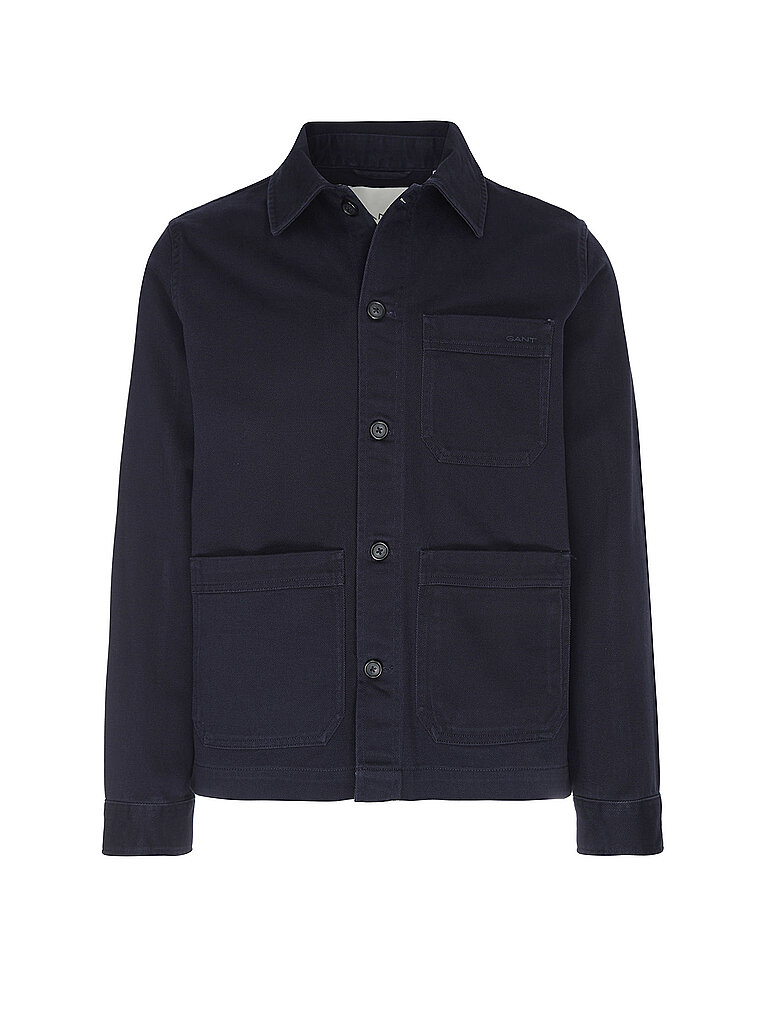GANT Overshirt  dunkelblau | S