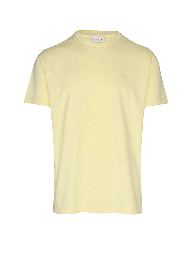 GANT T-Shirt gelb M herren