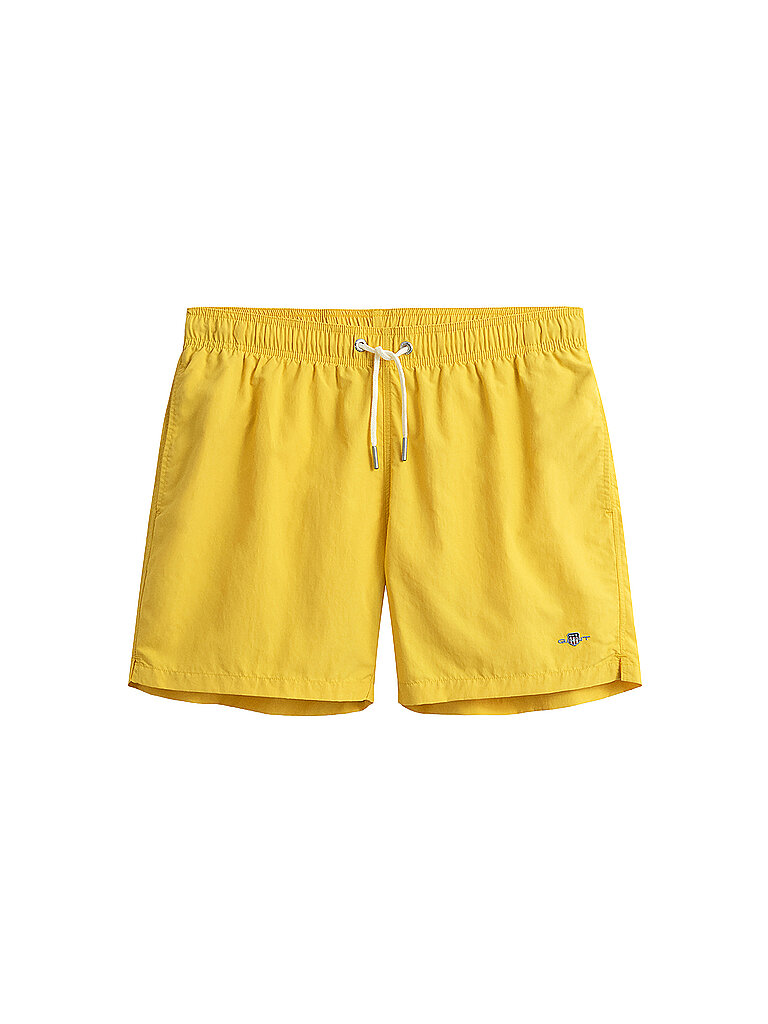 GANT Badeshorts gelb S herren