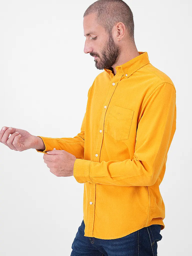 GANT | Cordhemd  | Gelb