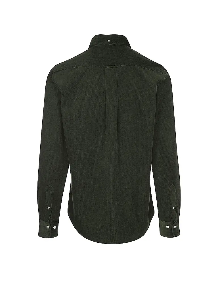 GANT | Cordhemd  | Dunkelgrün