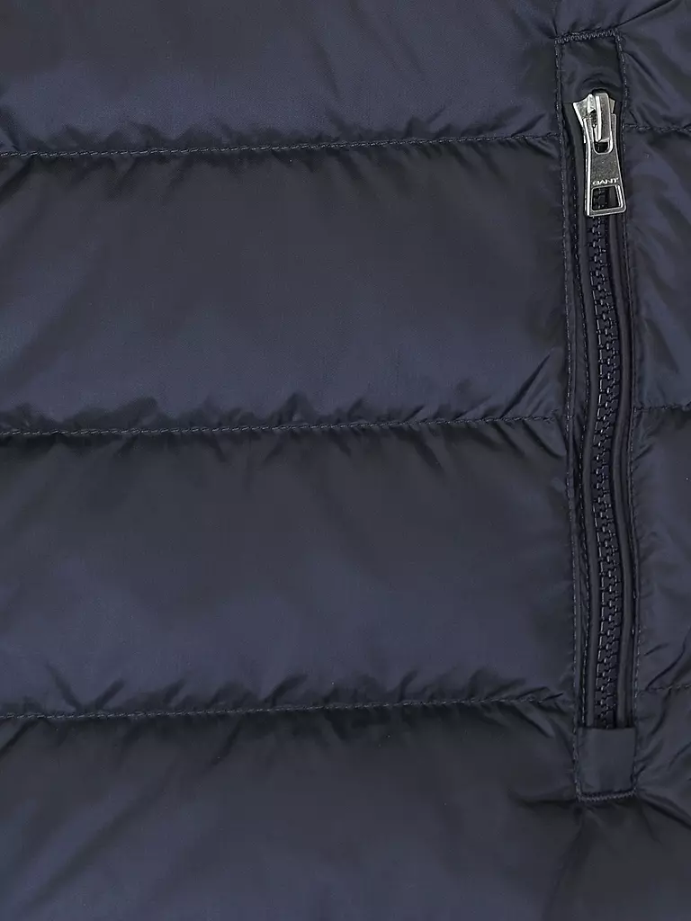 GANT | Daunensteppgilet | dunkelblau