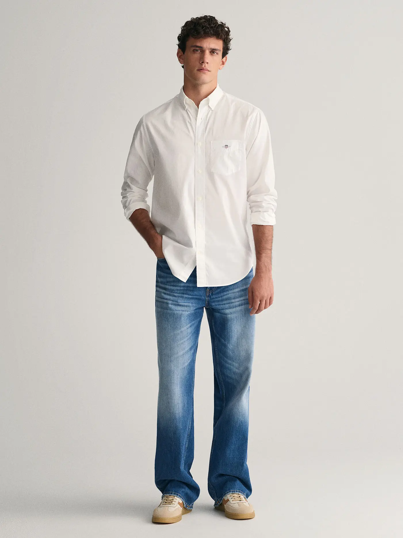 GANT | Hemd Regular Fit  | weiss