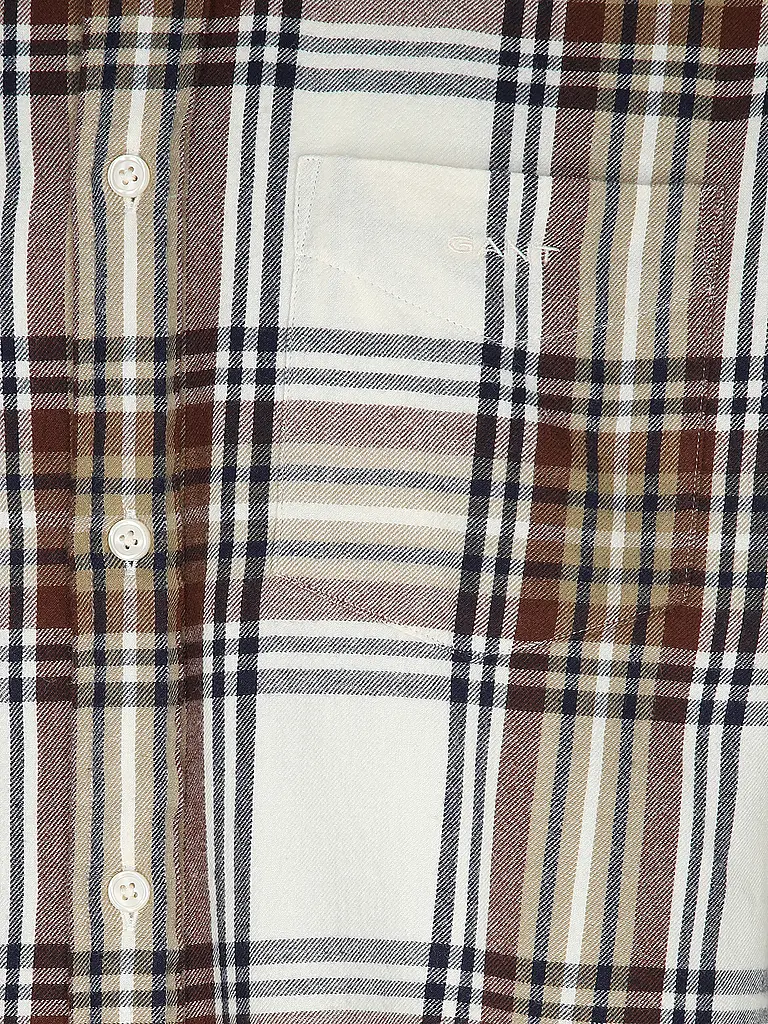 GANT | Hemd Regular Fit  | creme