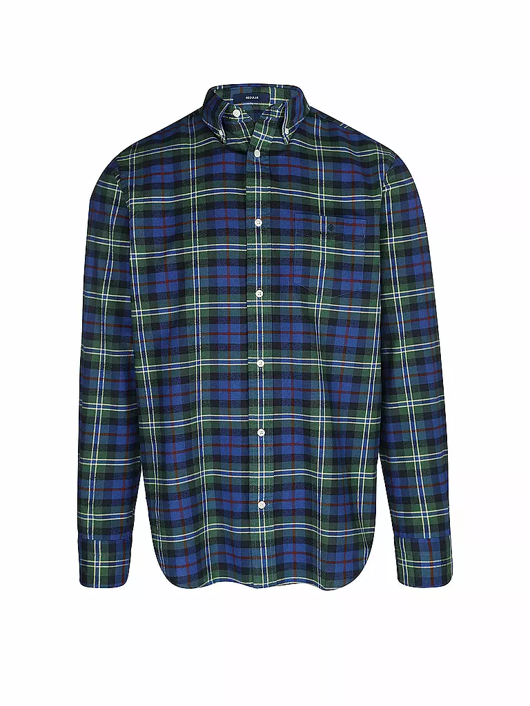 GANT | Hemd Regular Fit | grün