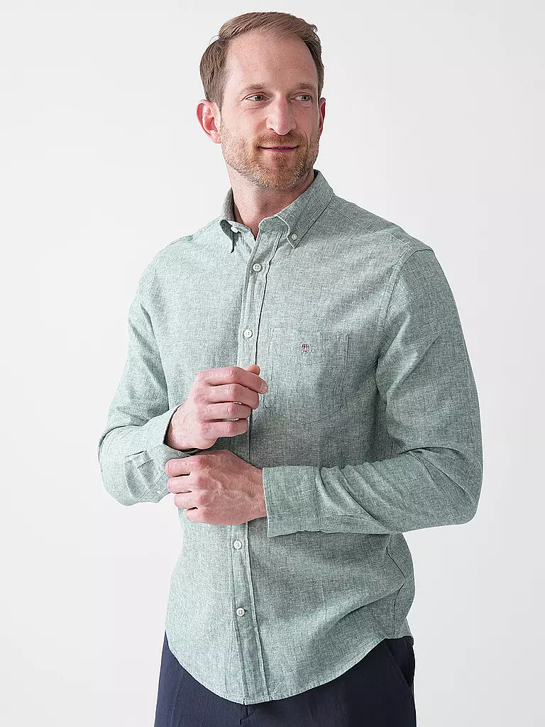 GANT | Hemd Regular Fit | blau