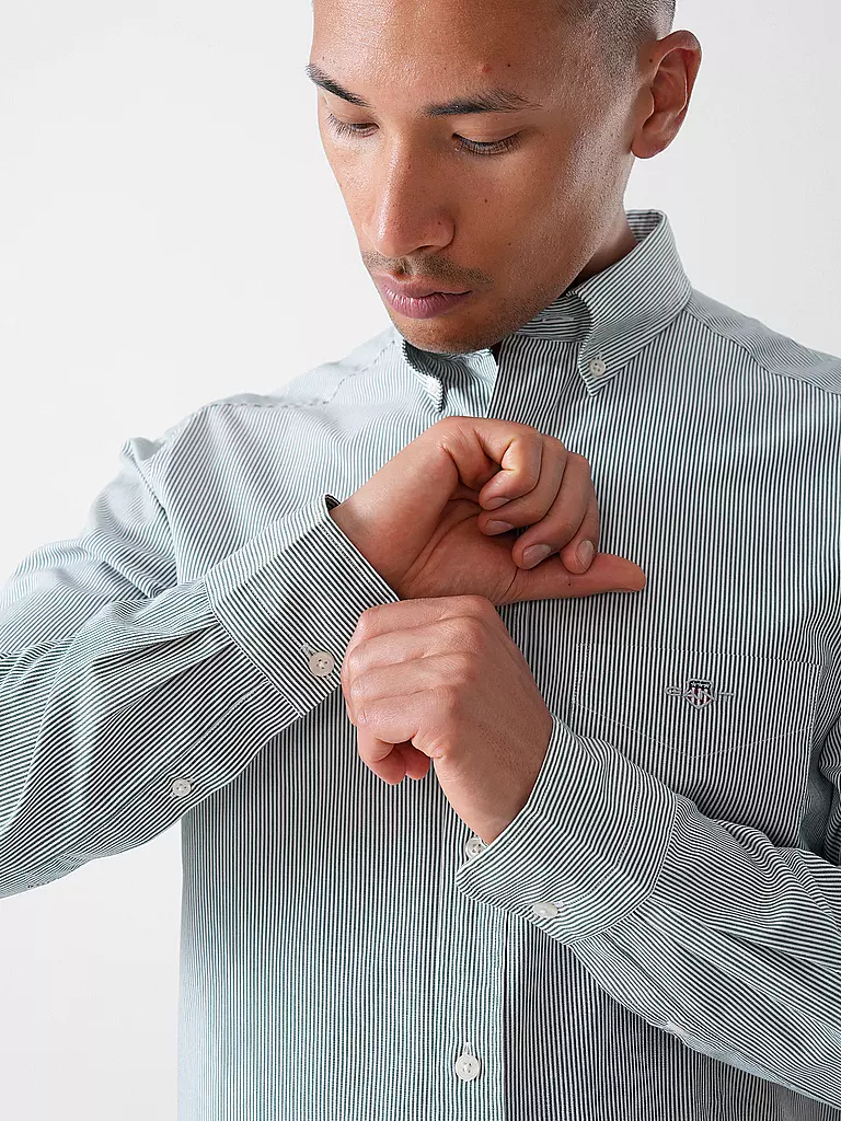 GANT | Hemd Regular Fit | dunkelrot