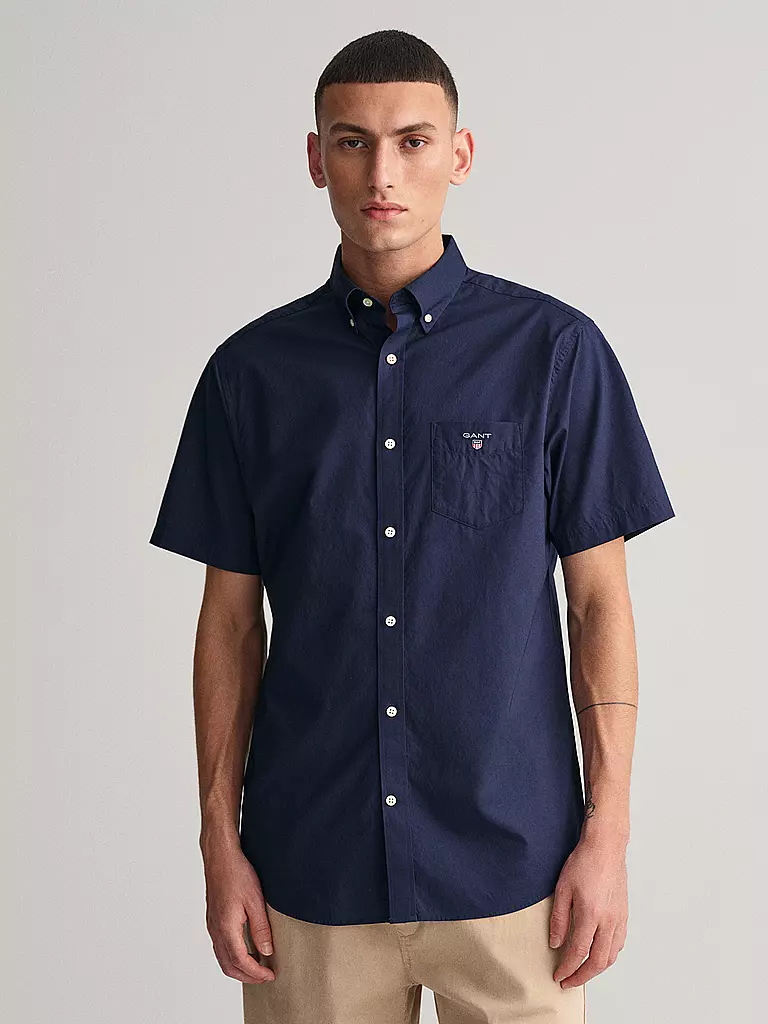 GANT | Hemd Regular Fit | dunkelblau