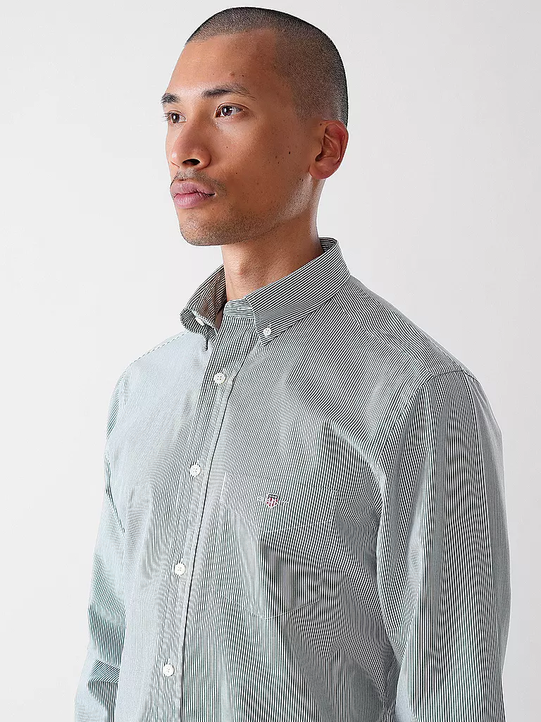 GANT | Hemd Regular Fit | dunkelrot