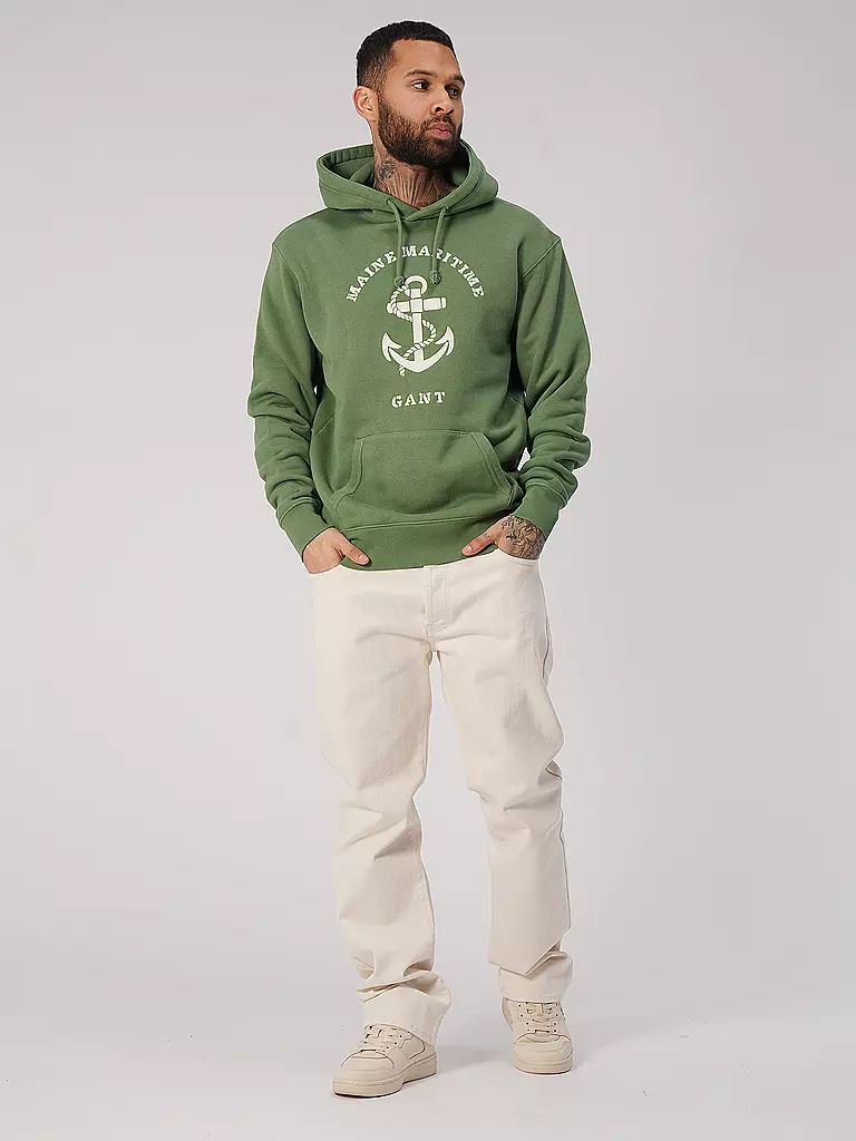 GANT | Kapuzensweater - Hoodie | grün