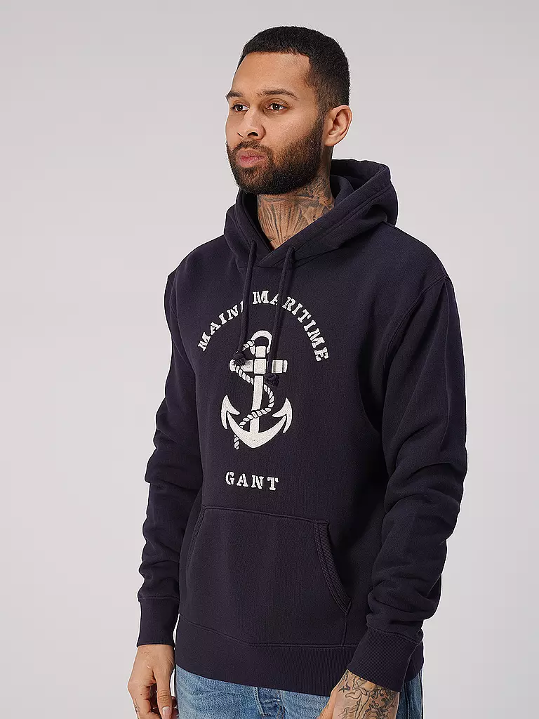 GANT | Kapuzensweater - Hoodie | dunkelblau