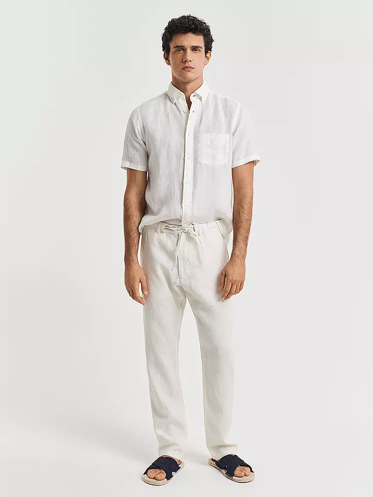 GANT | Leinenchino  | creme