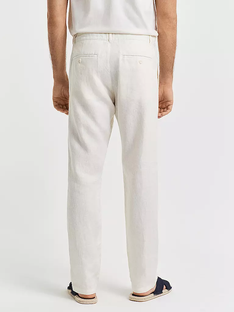 GANT | Leinenchino | dunkelblau