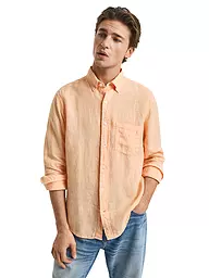 GANT | Leinenhemd Regular Fit  | orange