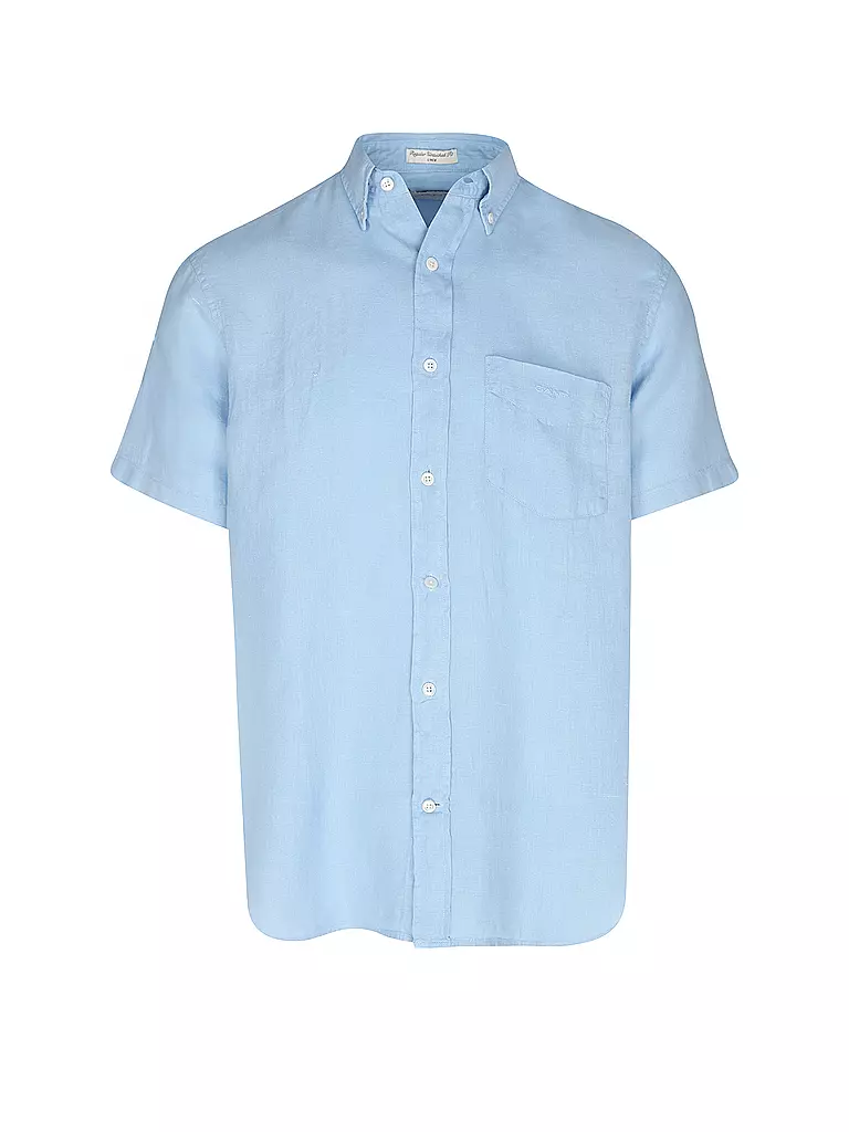 GANT | Leinenhemd Regular Fit | blau