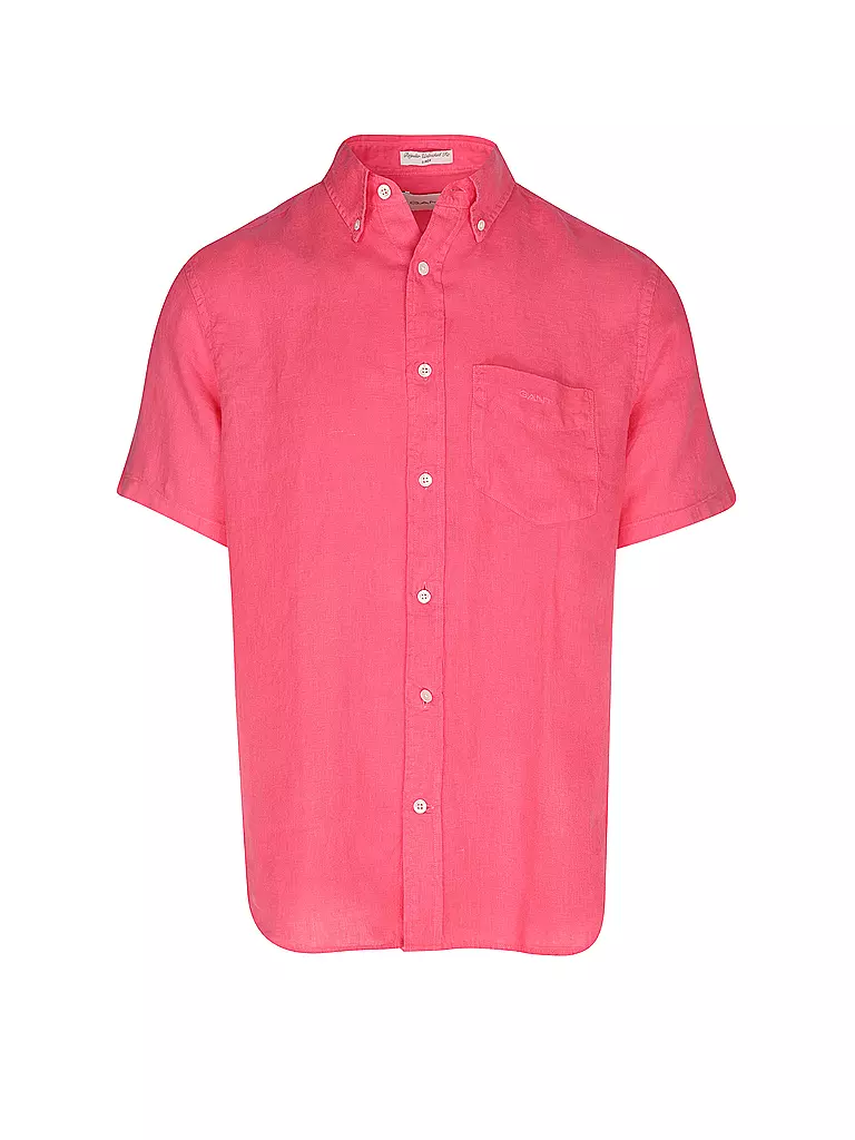 GANT | Leinenhemd Regular Fit | rot