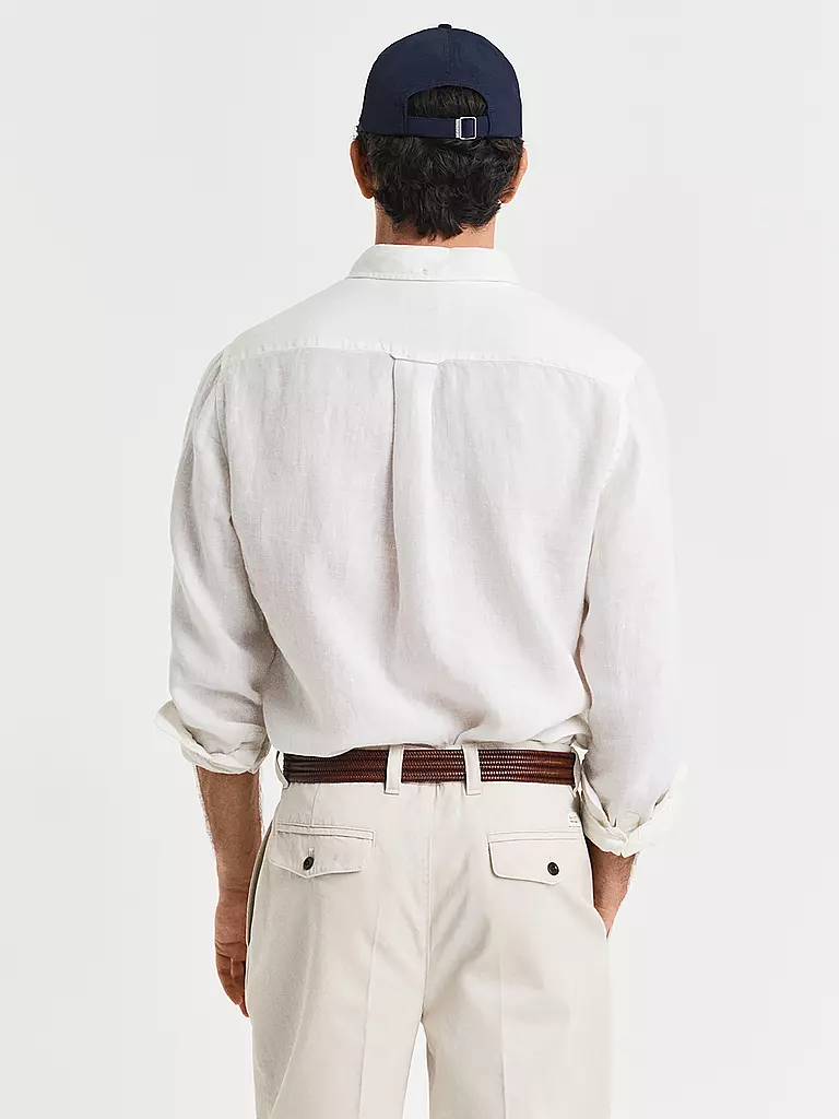 GANT | Leinenhemd Regular Fit | creme