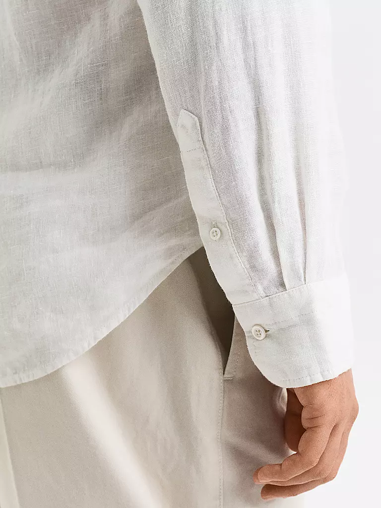 GANT | Leinenhemd Regular Fit | creme