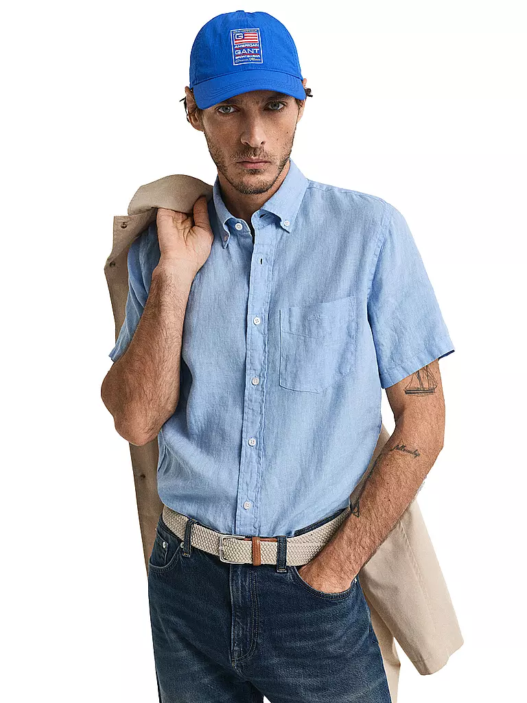GANT | Leinenhemd Regular Fit | creme