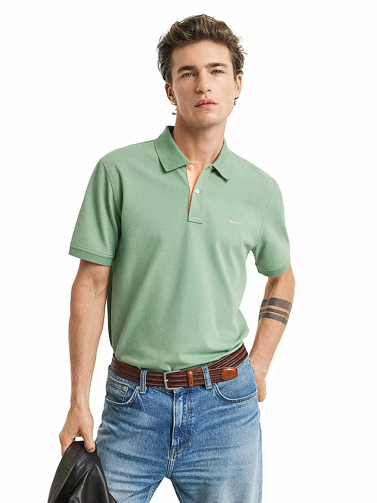 GANT | Poloshirt  | grün
