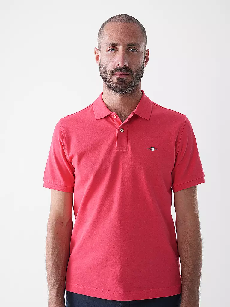 GANT | Poloshirt  | rot