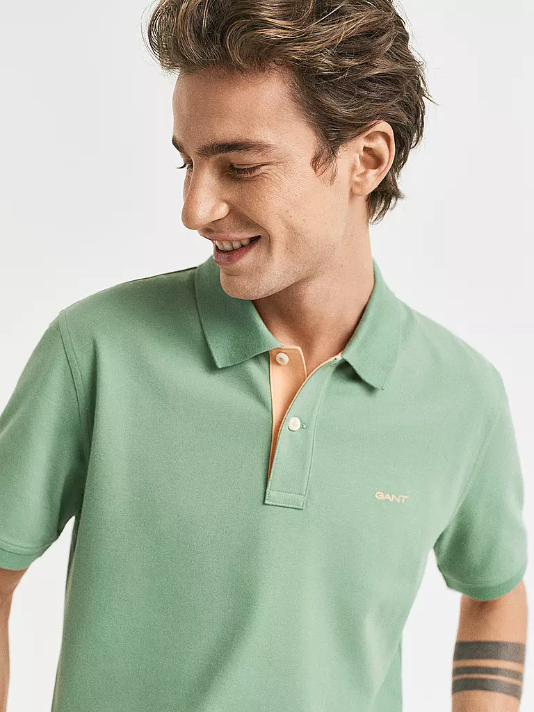 GANT | Poloshirt  | grün