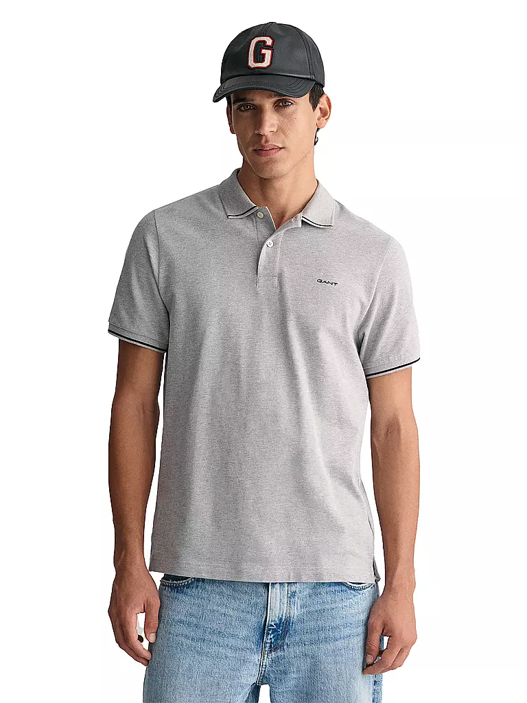 GANT | Poloshirt  | grau