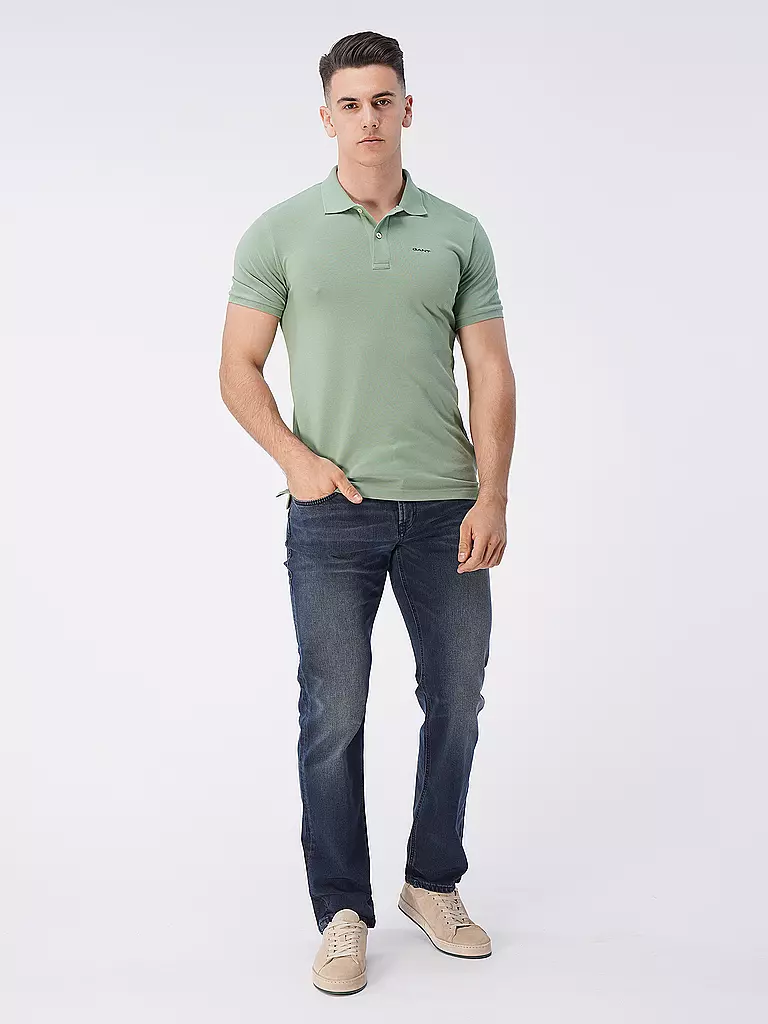 GANT | Poloshirt Regular Fit | grün