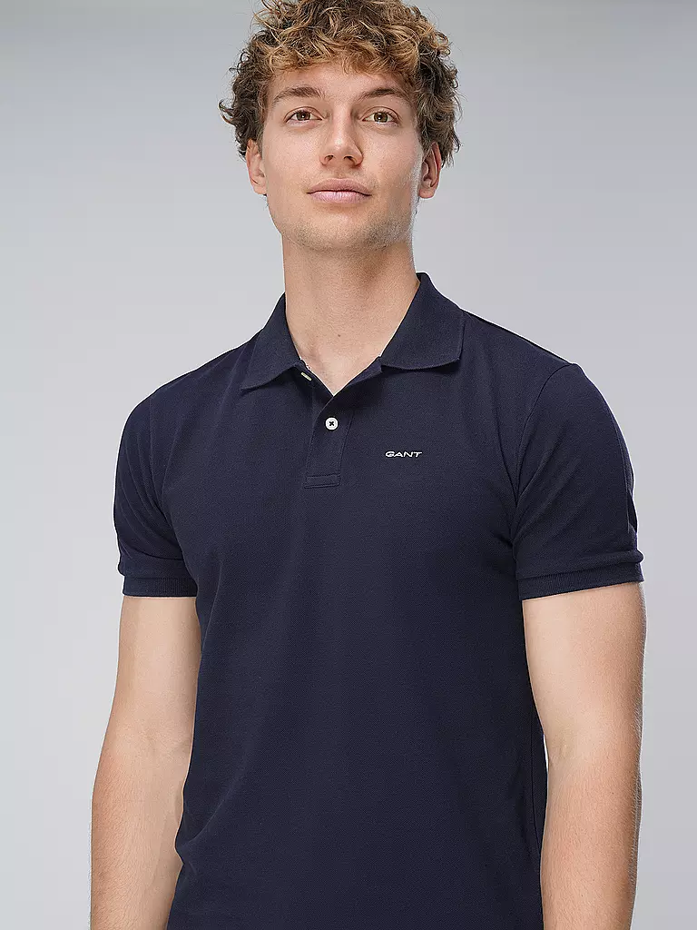 GANT | Poloshirt Regular Fit | dunkelblau