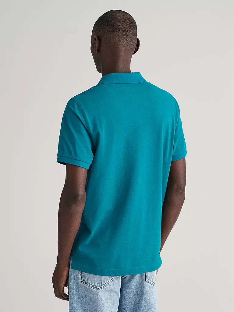 GANT | Poloshirt Regular Fit | türkis