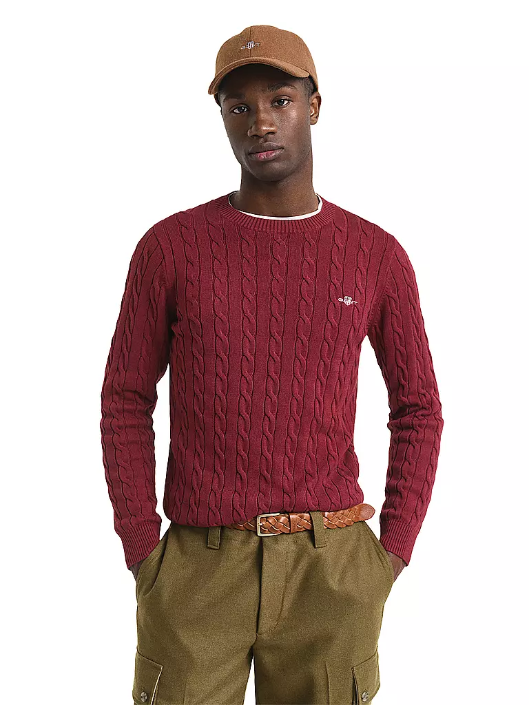GANT | Pullover  | dunkelrot