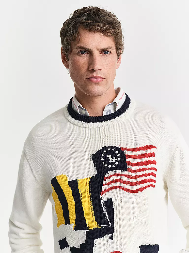 GANT | Pullover  | creme