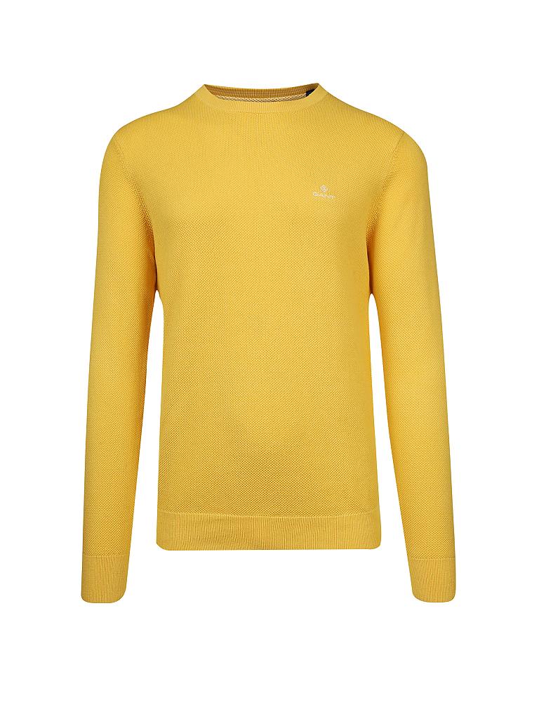 GANT | Pullover Regular Fit  | gelb