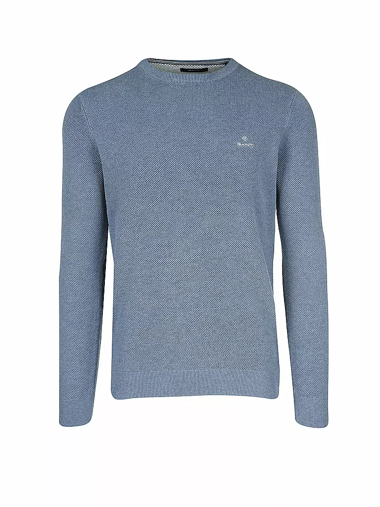 GANT | Pullover Regular Fit  | blau