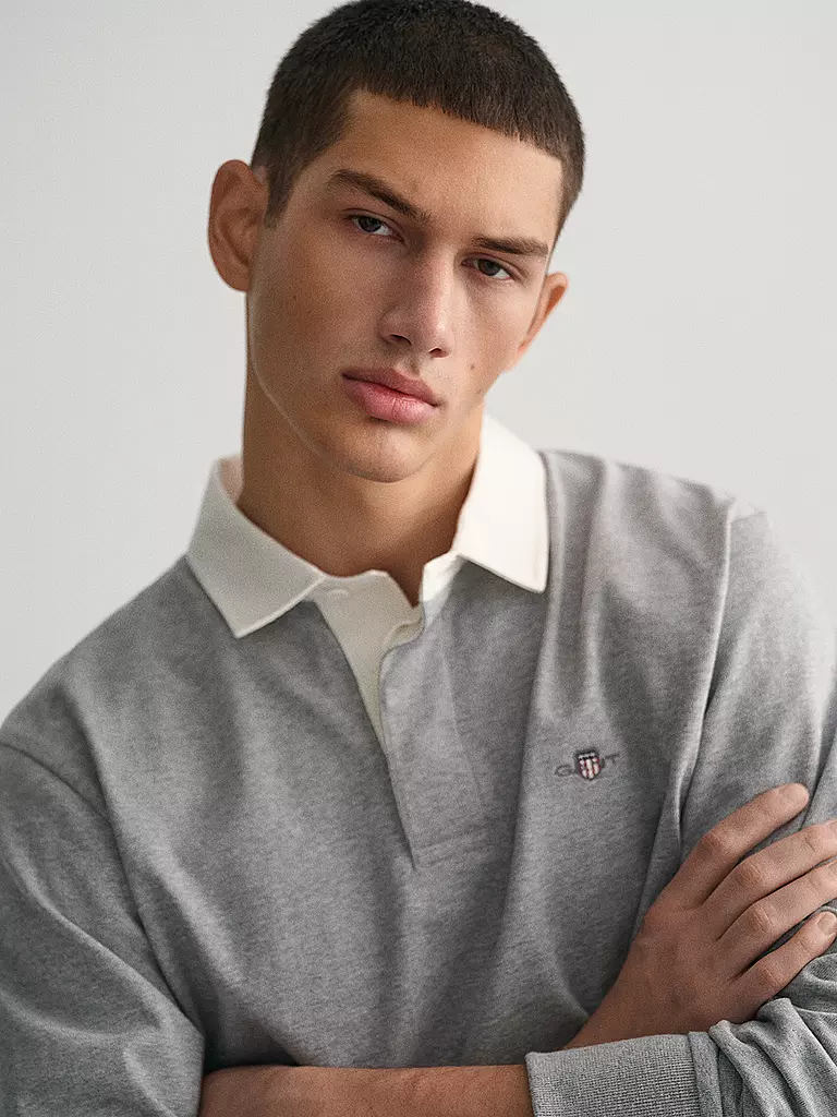 GANT | Rugby Sweater | grau