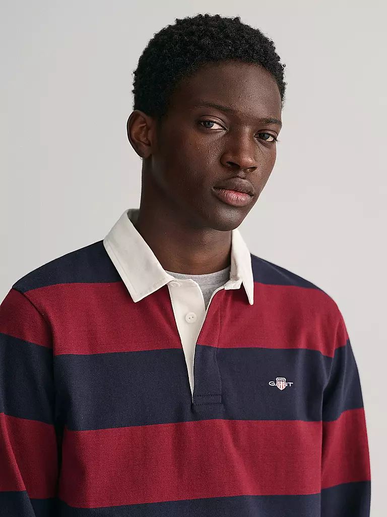 GANT | Rugby Sweater | dunkelrot