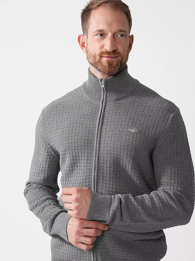 GANT | Strickjacke  | grau