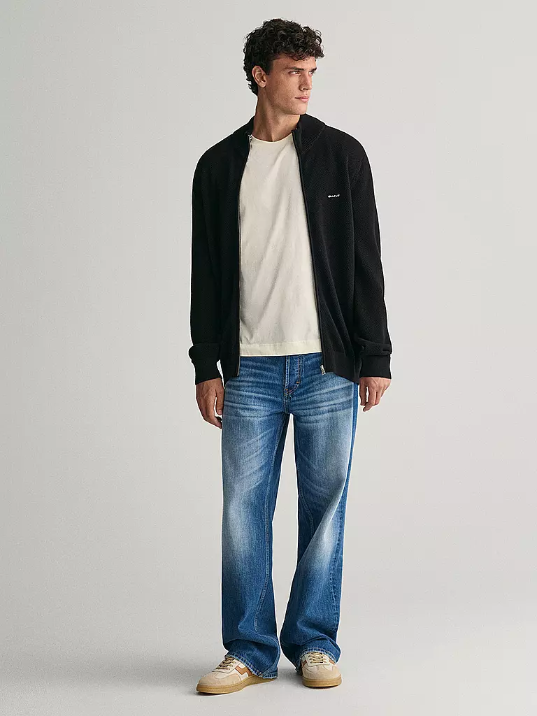GANT | Strickjacke | schwarz