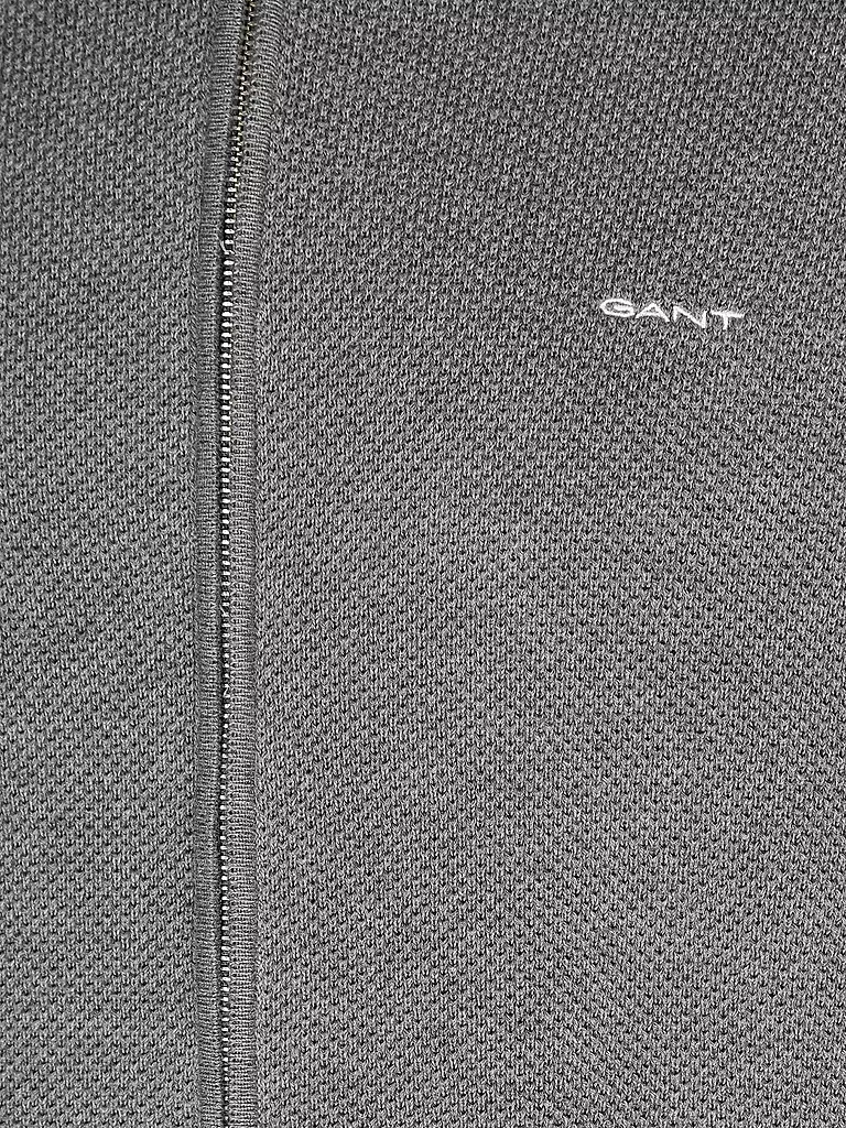 GANT | Strickjacke | hellgrau