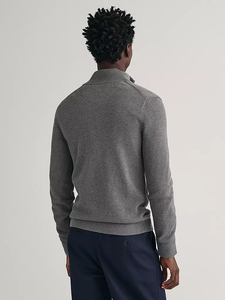 GANT | Strickjacke | hellgrau