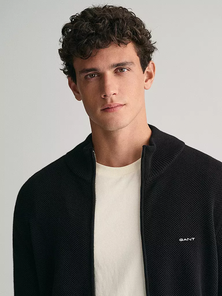 GANT | Strickjacke | schwarz