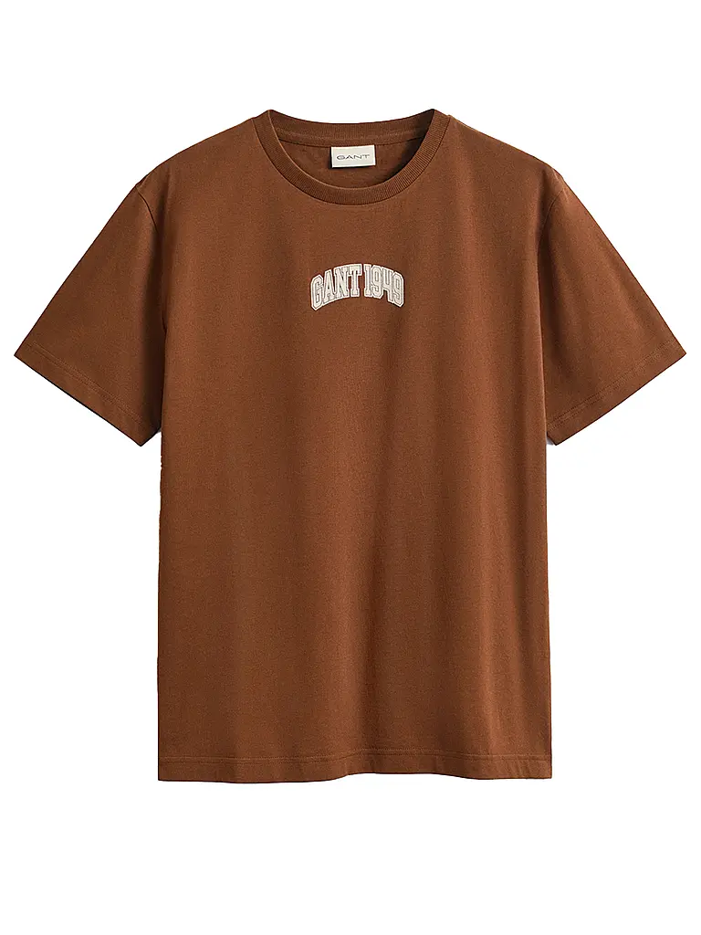 GANT | T-Shirt GRAPHIC 1949 LOGO | Braun