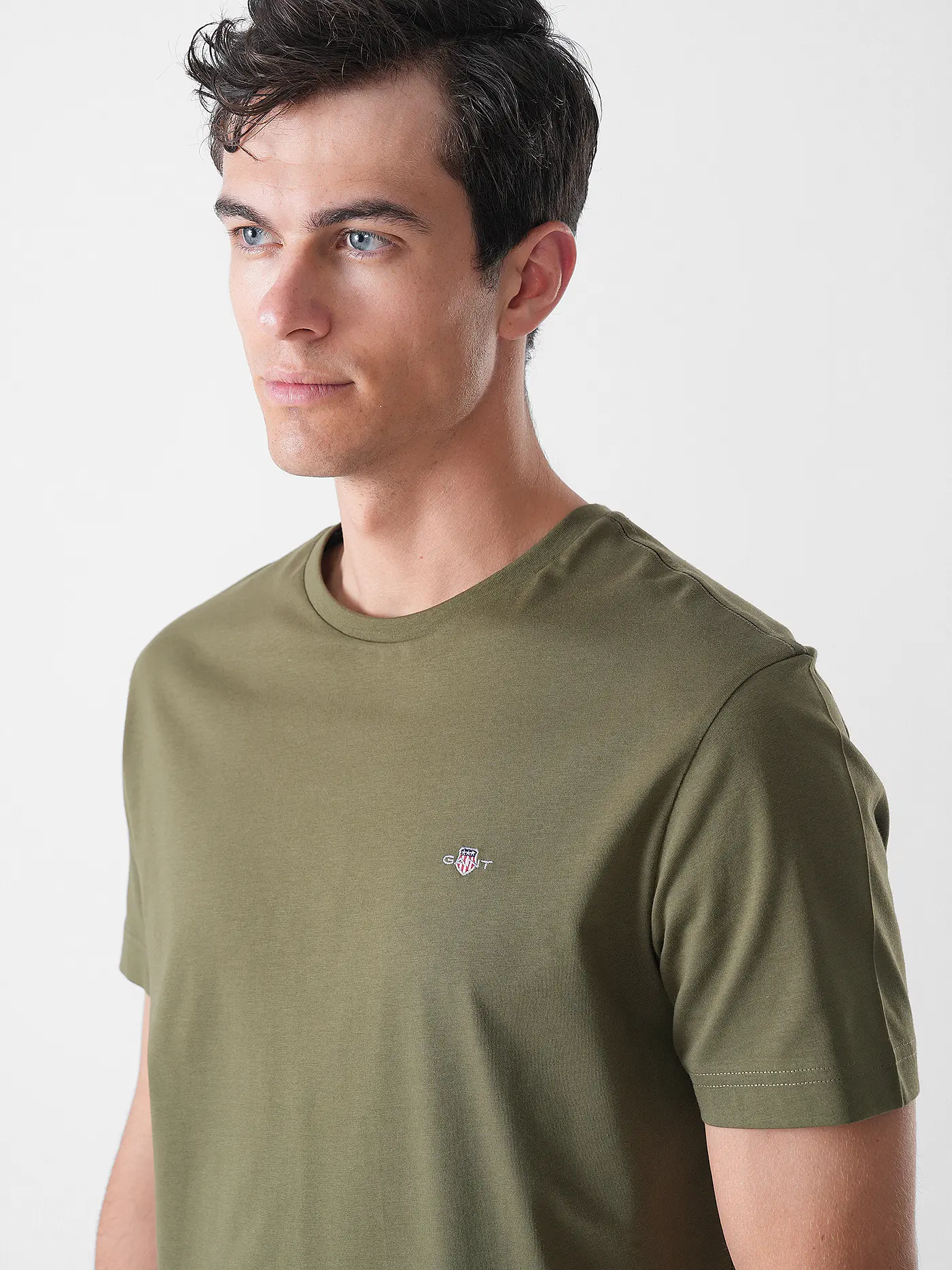 GANT | T-Shirt Regular Fit | dunkelgrün