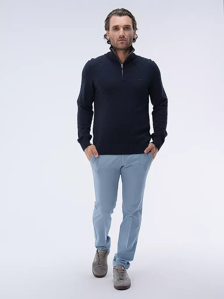 GANT | Troyer Pullover  | dunkelblau