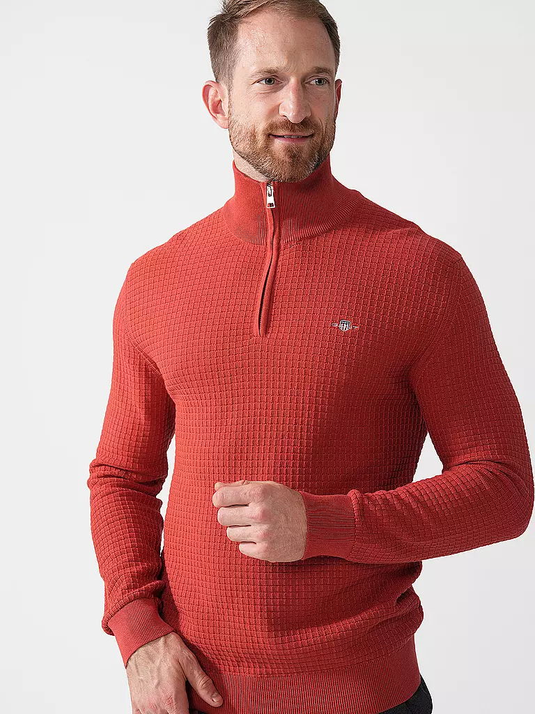 GANT | Troyer Pullover | rot