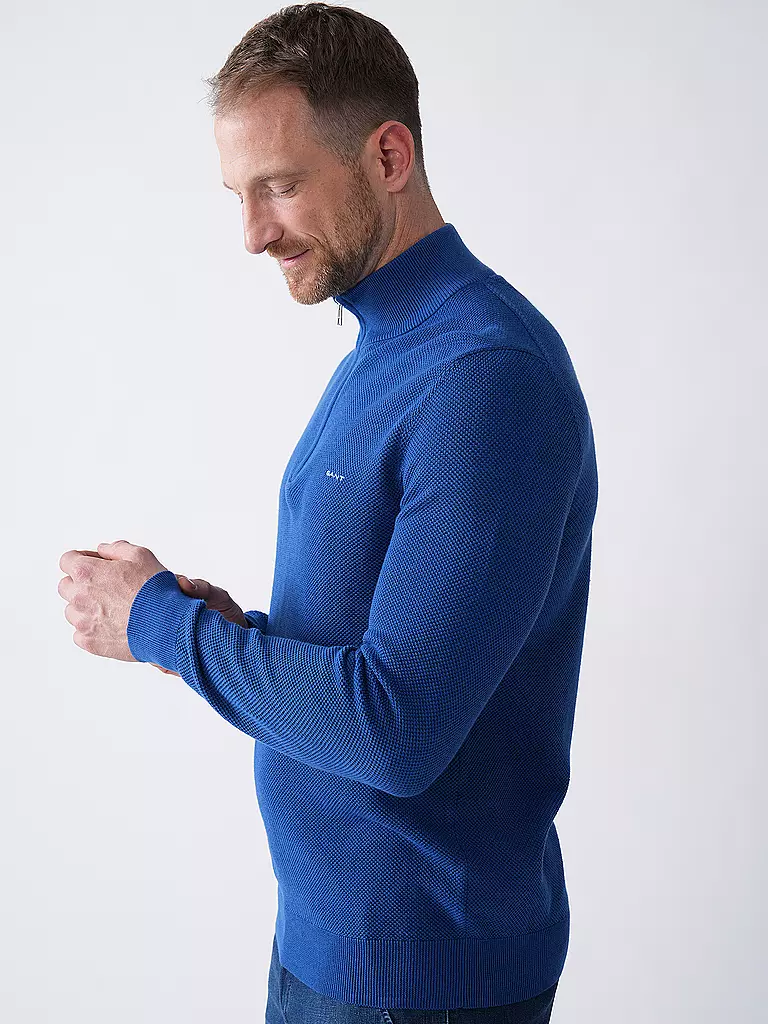 GANT | Troyer Pullover | dunkelblau